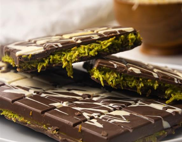 handcrafted pistachio chocolate